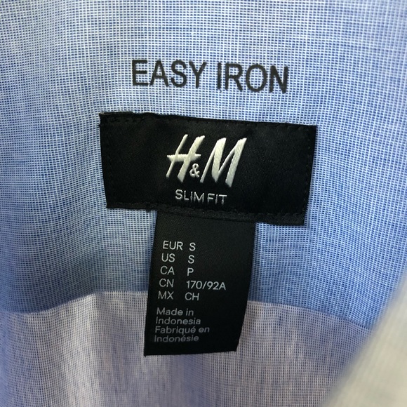 H&M Easy Iron Slim Fit Dress Shirt - Picture 3 of 3